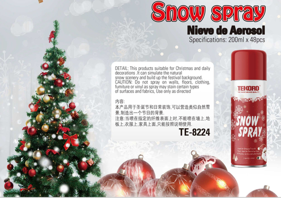 200 ml sneeuwsprayverf voor kerstboomfeest