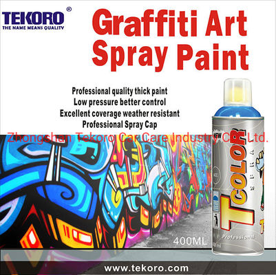 Artist-Grade Graffiti Spray Paint with Waterbased Technology and Low Odor Formulation for Versatile Use