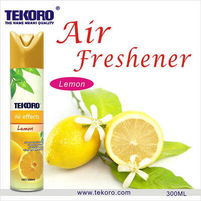 Tekoro Natural Fragrance Air Freshener Home Aerosol Spray met CE, RoHS, SGS, GMP-certificering in 250 ml of 300 ml capaciteit