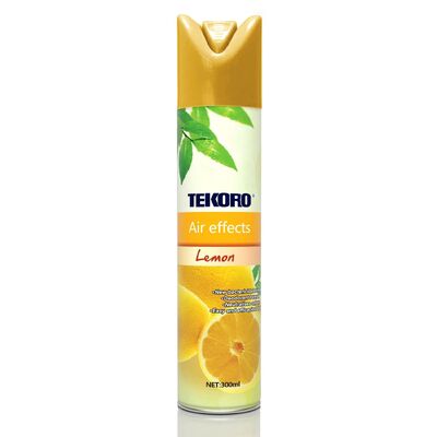 Tekoro Natural Fragrance Air Freshener Home Aerosol Spray met CE, RoHS, SGS, GMP-certificering in 250 ml of 300 ml capaciteit