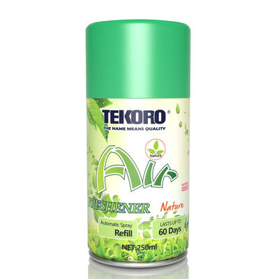 Tekoro Green Apple Flavour Air Freshener Automatic Spray Refill met CE, RoHS, SGS, GMP-certificering en een capaciteit van ≥200 ml