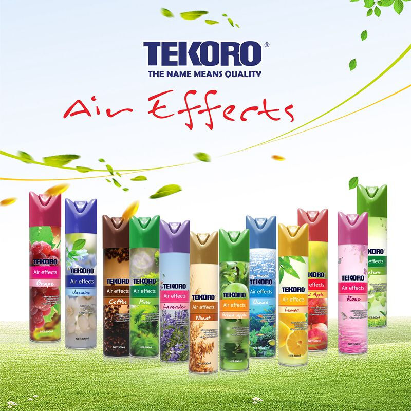 Tekoro Room Deodorizer Luchtverfrisser met natuurlijke precieze specerijen in 250 ml en 300 ml Grootte, CE RoHS SGS GMP gecertificeerd